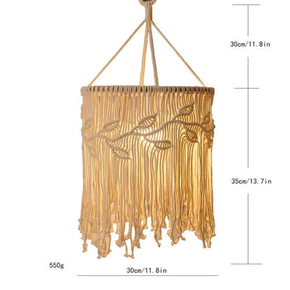 Hanging Lamp Shade Lamp Shade Light Cover Pendant Ceiling Decor for Living Room, Bedroom and Bathroom, Bulb Not Included