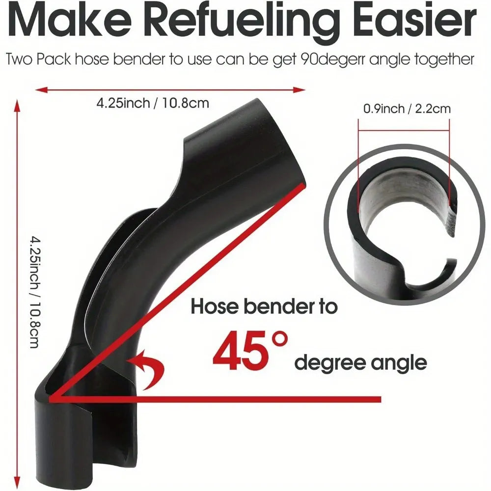 4 Pcs Hose Bender for Racing Fuel Tanks, Gas/Diesel Can Jug, Utility Container, Bend Hose Perfectly and Easily Kemu |Fashion Home Kitchen Beauty