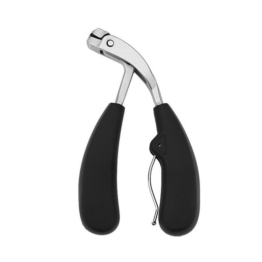 1Pcs Stainless Steel Toenail Clippers Safe Slanted Nail Clippers Cutters Scissors with Handle Professional Curved Blade Grooming Tool for Seniors Kemu |Fashion Home Kitchen Beauty