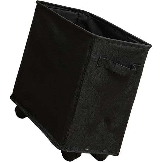 13.77 Inches Slim Laundry Basket on Wheels, Collapsible Rolling Laundry Hamper, Foldable Narrow Corner Clothes Storage Bins Kemu |Fashion Home Kitchen Beauty