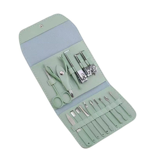 Manicure Set Professional, Nail Clippers, Pedicure Kit, 16 In 1 Grooming Kit Stainless Steel, Toenail Scissors Tools for Men Women Mint Upgraded Version Kemu |Fashion Home Kitchen Beauty