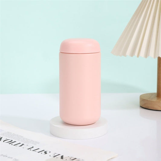 Vessel Lined Travel Tumbler w/Splash Guard and Leak-Proof Lid  for Lunch Box Bag Coffee, Pink (14oz/400ml) Kemu |Fashion Home Kitchen Beauty