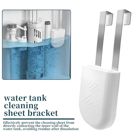 2Pcs Toilet Tank Cleaning Tablet Holder, Toilet Tank Bleach Tablet Bracket, Hanging Toilets Bowl Cleaner Carrier for Preventing Dissolved Residue From Polluting Water Tank Kemu |Fashion Home Kitchen Beauty