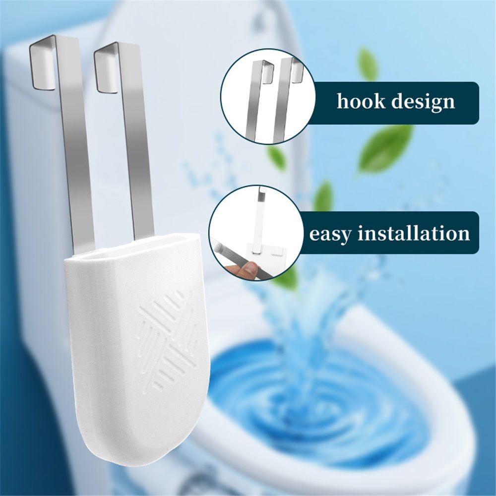 2Pcs Toilet Tank Cleaning Tablet Holder, Toilet Tank Bleach Tablet Bracket, Hanging Toilets Bowl Cleaner Carrier for Preventing Dissolved Residue From Polluting Water Tank Kemu |Fashion Home Kitchen Beauty