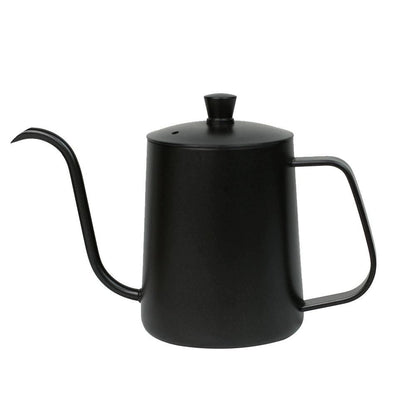 Gooseneck Pour Over Coffee Kettle 12 oz （350ml）Stainless Steel Hand Drip Long Narrow Spout  for Stove Top, black Kemu |Fashion Home Kitchen Beauty