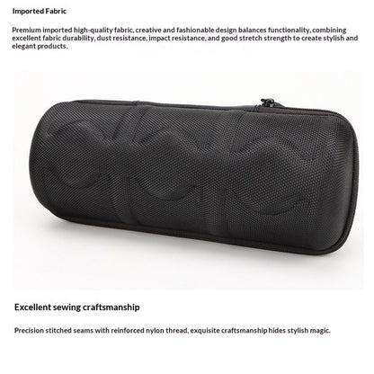 Watch case for travel and storage, hard 3 slots Watch Roll Organizer for Men and Women（does not include a watch）