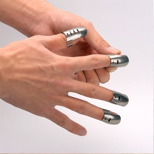 8 Pcs Finger Guards for Cutting, Knife Cutting Protector Finger Kitchen Tool Hand Guard Finger Protector Kitchen Finger Nail Protector Hand Cut Guard Kitchen Finger Cutting Protector Kemu |Fashion Home Kitchen Beauty