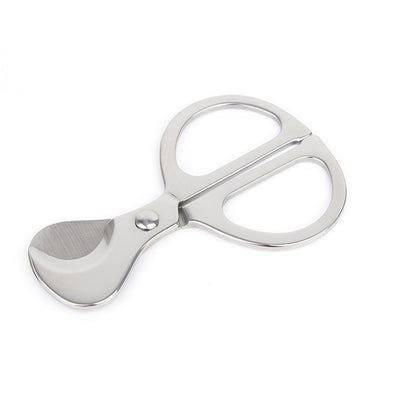 Cigar Scissors Cutter,Stainless Steel Guillotine Double Blade Straight Cut Scissors (Silver) for Cigars Kemu |Fashion Home Kitchen Beauty
