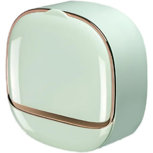 2 pack Adhesive Soap Holder for Shower Wall with Drainage Box, Waterproof Shower Bar Soap Holder Tray, Bathroom Stick on Soap Dish Wall Mounted,Kitchen Bath Hand Skin Soap Caddy Organizer,Light Green Kemu |Fashion Home Kitchen Beauty