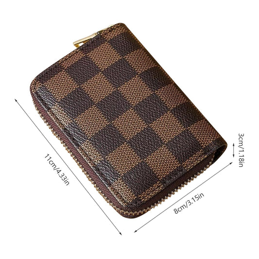 Coffee Anti-Magnetic Card Holder, Creative Multi-Slot Large Capacity Card Wallet, Storage for Bank Cards, ID, Driver Licence & Business Cards Kemu |Fashion Home Kitchen Beauty