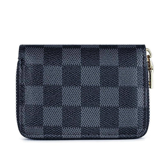 Blue Anti-Magnetic Card Wallet, Creative Multi-Slot Large Capacity Card Holder for Bank Cards, ID, Driver Licence & Business Cards Kemu |Fashion Home Kitchen Beauty
