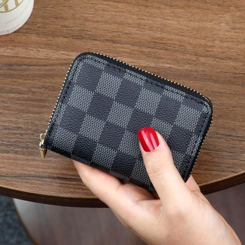 Blue Anti-Magnetic Card Wallet, Creative Multi-Slot Large Capacity Card Holder for Bank Cards, ID, Driver Licence & Business Cards Kemu |Fashion Home Kitchen Beauty