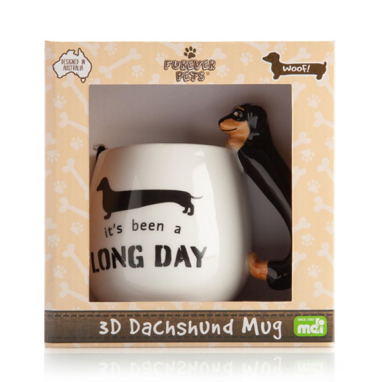 A 3D ceramic coffee cup with a novel dog head, a creatively hand-painted animal face tea cup, and a cute dog shaped drinking cup are ideal gifts for pet lovers to decorate their home kitchens Kemu |Fashion Home Kitchen Beauty