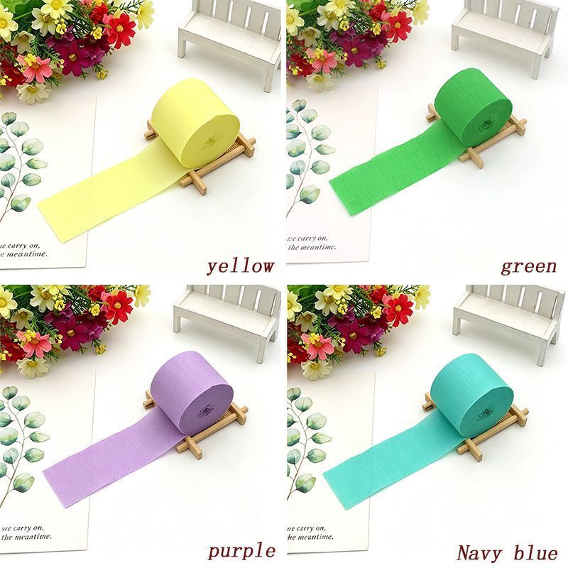 Colored Crepe Paper 19 Colors Set