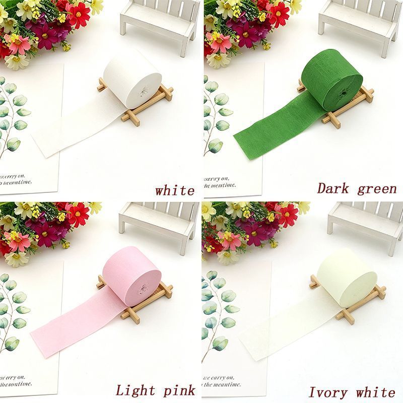Colored Crepe Paper 19 Colors Set
