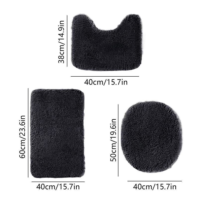 Bathroom Rugs Sets Red