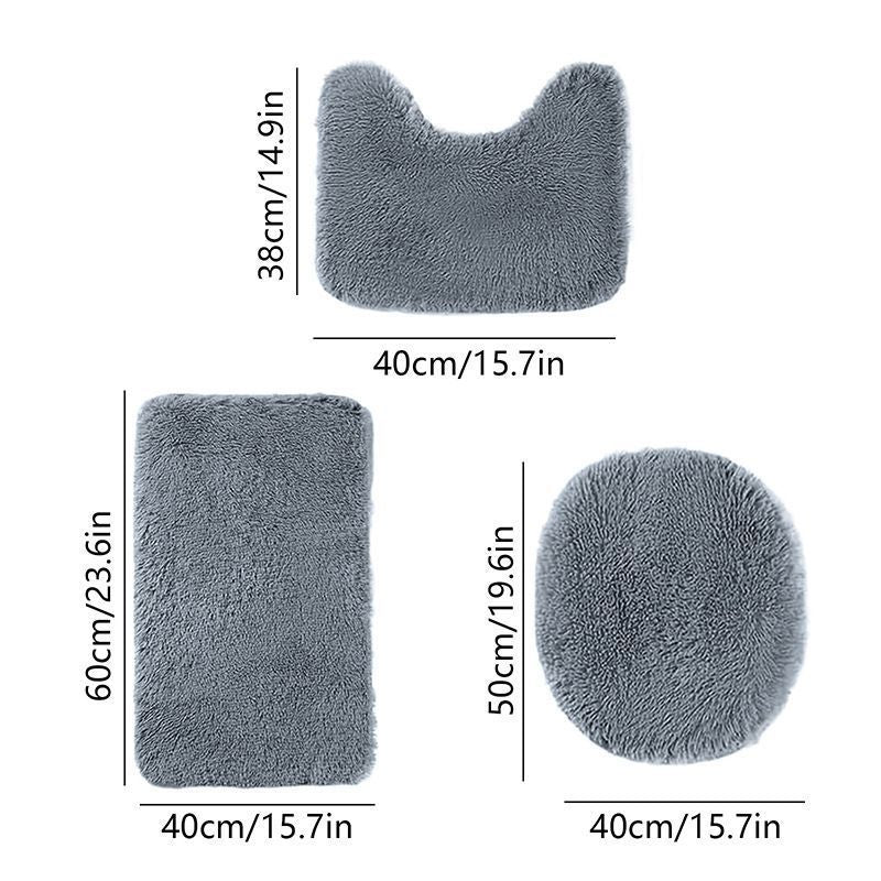 Bathroom Rugs Sets Red