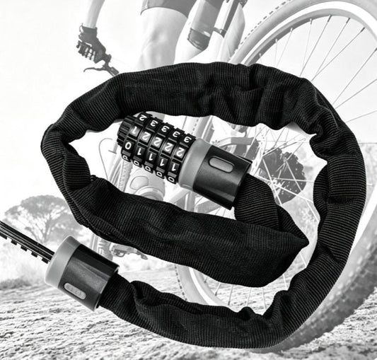 Bike Combination Lock - Black Grey, 0.9m Kemu |Fashion Home Kitchen Beauty