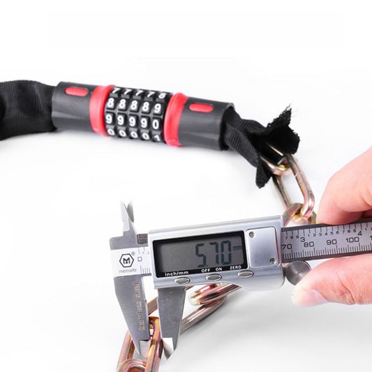 Bike Combination Lock - Black Red, 0.9m Kemu |Fashion Home Kitchen Beauty