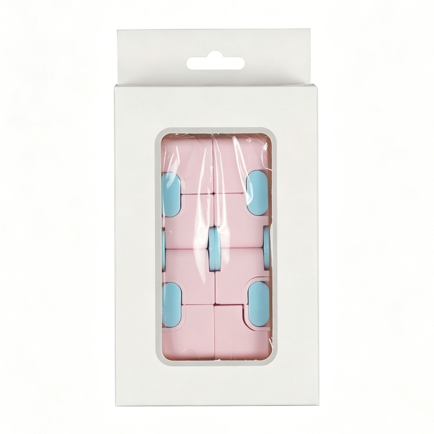 2pk Pastel Green & Pink Infinity Fidget Cube Kemu |Fashion Home Kitchen Beauty