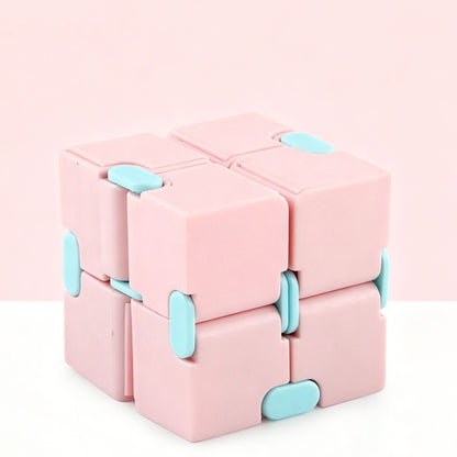 2pk Pastel Yellow & Pink Infinity Fidget Cube Kemu |Fashion Home Kitchen Beauty