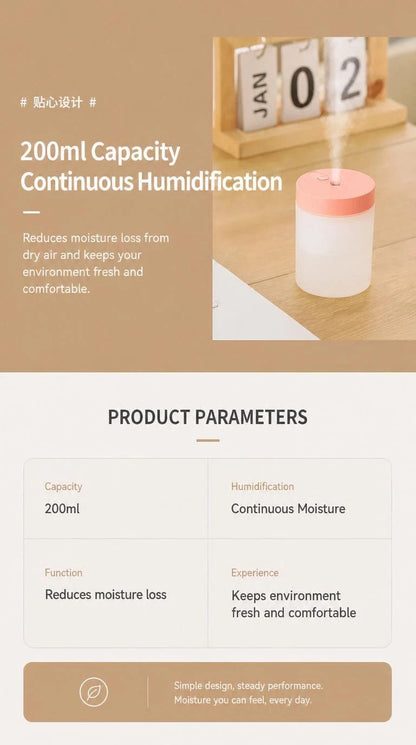 6 Pack USB Humidifier White, Wholesale Xmas Pack