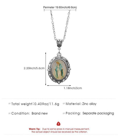 Trendy Oval Time Gem Glass Alloy Neck Chain, Antique Silver Plating, Versatile Decor Gift For Holiday Dinner Party Kemu |Fashion Home Kitchen Beauty