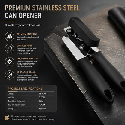 Stainless Steel Can Opener Combo 2Pcs Manual Multi Purpose Kitchen Tool Kemu |Fashion Home Kitchen Beauty