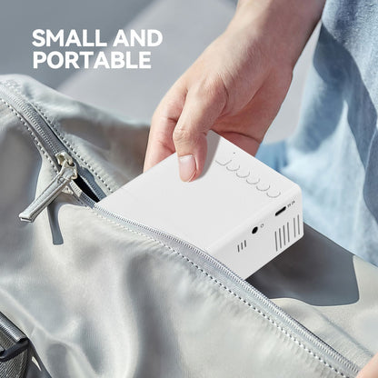 M3S Mini Projector White USB-Powered Kemu |Fashion Home Kitchen Beauty