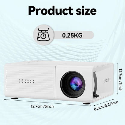 M3S Mini Projector White USB-Powered Kemu |Fashion Home Kitchen Beauty