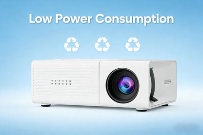 M3S Mini Projector White USB-Powered Kemu |Fashion Home Kitchen Beauty