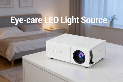 M3S Mini Projector White USB-Powered Kemu |Fashion Home Kitchen Beauty