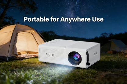 M3S Mini Projector White USB-Powered Kemu |Fashion Home Kitchen Beauty