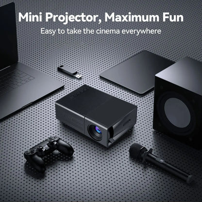 M3S Mini Projector Black USB-Powered Kemu |Fashion Home Kitchen Beauty
