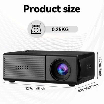M3S Mini Projector Black USB-Powered Kemu |Fashion Home Kitchen Beauty