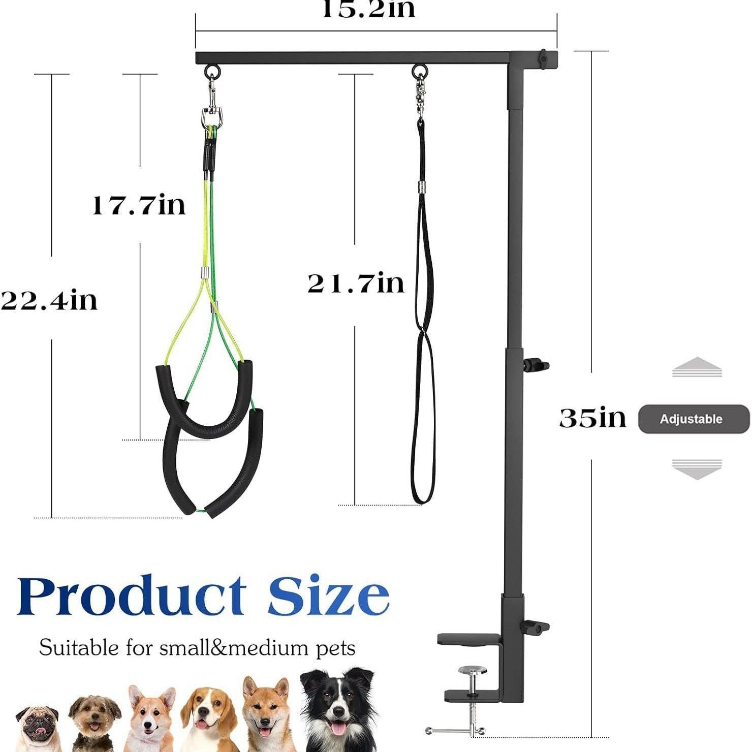 Dog Grooming Stand Black Kemu |Fashion Home Kitchen Beauty