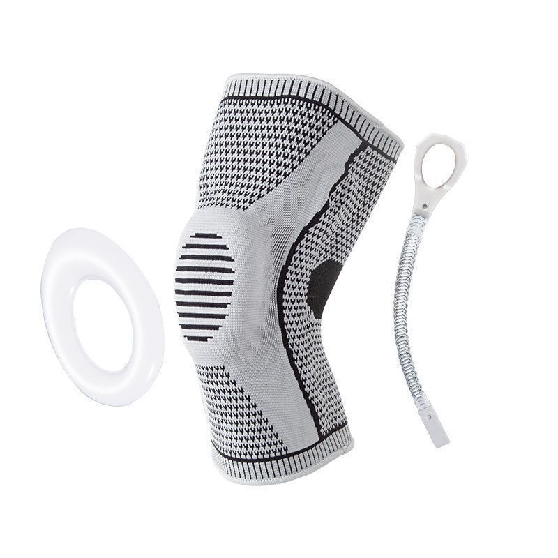 2 Pack Knee Sleeve Gray Size XXL