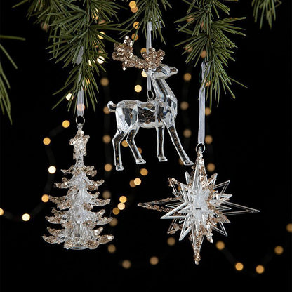 2pcs Wreath Christmas Ornament Props Kemu |Fashion Home Kitchen Beauty