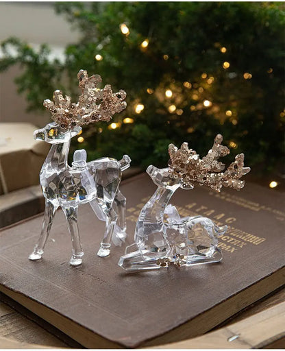 2pcs Five-pointed Star Christmas Ornament Props Kemu |Fashion Home Kitchen Beauty