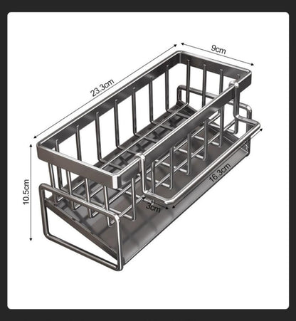 Low Profile Tilted Dish Drying Rack-Cream White 02 Kemu |Fashion Home Kitchen Beauty