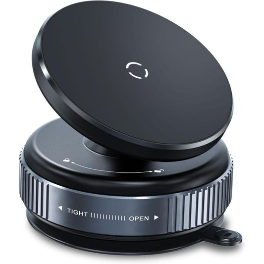 Magnetic Suction Cup Car Phone Holder Compatible with MagSafe Black, for Mirror and Glass and Gym Kemu |Fashion Home Kitchen Beauty