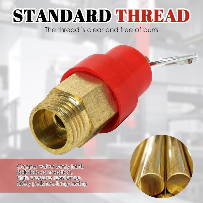 1 Pcs Soupape of Safety Cap Compresseur Valve of Pressure of Air Kemu |Fashion Home Kitchen Beauty