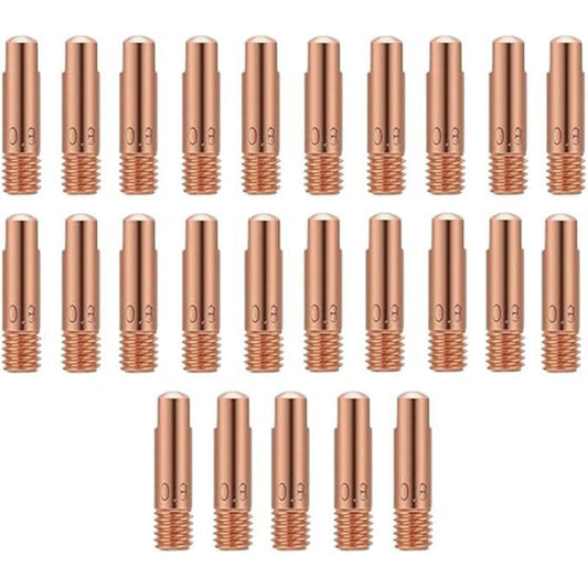 25 Pcs Contact of Nozzles of for Nozzle a Gas and Gas Without Torch of Welding MIG and MAG Consumables a MIG Welder MIG Kemu |Fashion Home Kitchen Beauty