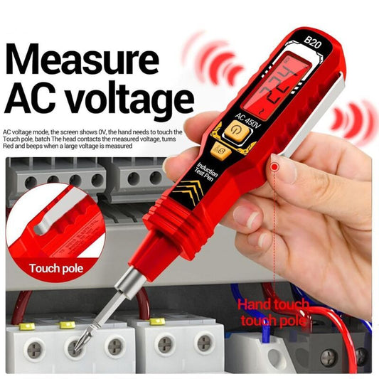 Testeur of Tension Tool for Electricite Multimetre Digital of Test Electric Localisateur of Disjoncteur with Light LED Kemu |Fashion Home Kitchen Beauty