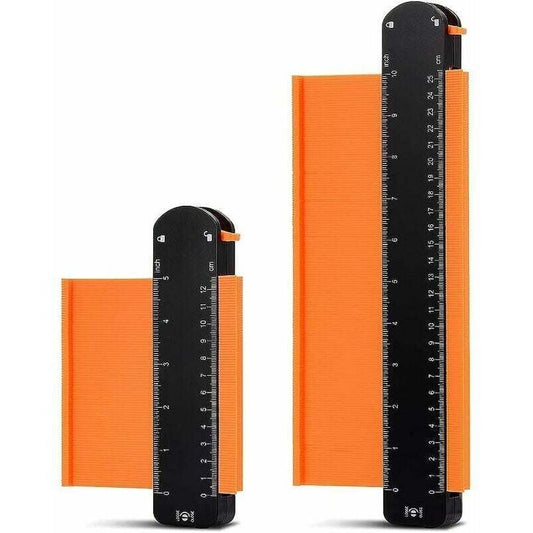 Lockable Contour Gauge Wood, 2, Laminate Marking Tool Piece Contour Profile Copier Duplication with Adjustable Function Kemu |Fashion Home Kitchen Beauty