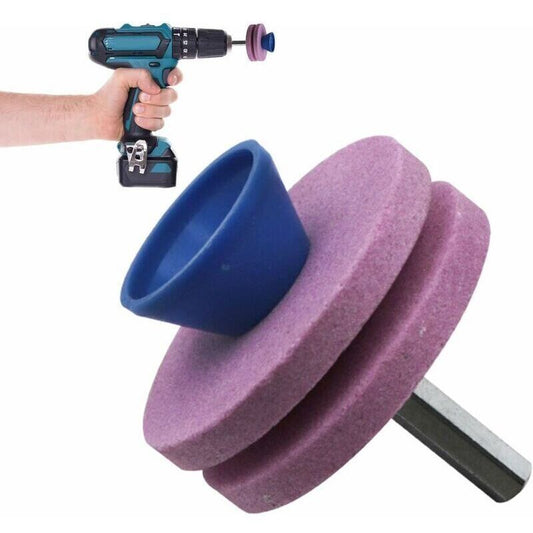 Affuteur Blade Mower Gazon Rose, Meule Daffutage for Tools of Garden Aiguiseur Remplacements of Tool of Mower Kemu |Fashion Home Kitchen Beauty