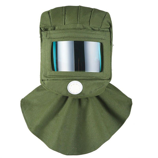 Sandblasting Hood Anti-Dust Heat, Scratch Windproof, Resistant Canvas Hood Neck Protector Face Protection Kemu |Fashion Home Kitchen Beauty