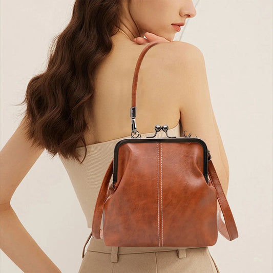 Soft Leather Crossbody Bag for Women, Multi Pocket Lightweight Shoulder Purse and Handbag Kemu |Fashion Home Kitchen Beauty