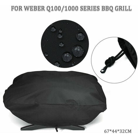 Premium grill cover - 210D Oxford fabric, waterproof, for Weber/1000 petrol, 67.1 x 44 x 32 cm Kemu |Fashion Home Kitchen Beauty