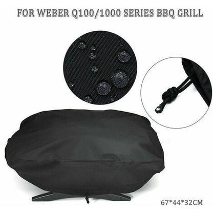 Premium grill cover - 210D Oxford fabric, waterproof, for Weber/1000 petrol, 67.1 x 44 x 32 cm Kemu |Fashion Home Kitchen Beauty